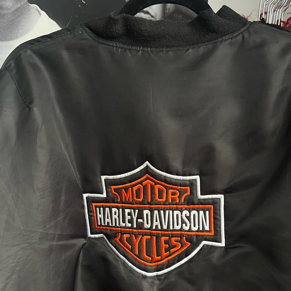 harley davidson bomber jacket - Picture 5 of 5